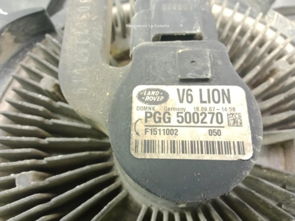 PGG500270 ELECTROVENTILADOR LAND ROVER RANGE ROVER SPORT (L320) |Desguaces La Cabaña