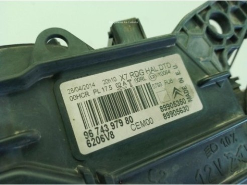 6206V8, 9674397980 FARO DERECHO CITROEN C5 III (RD_)|Desguaces La Cabaña