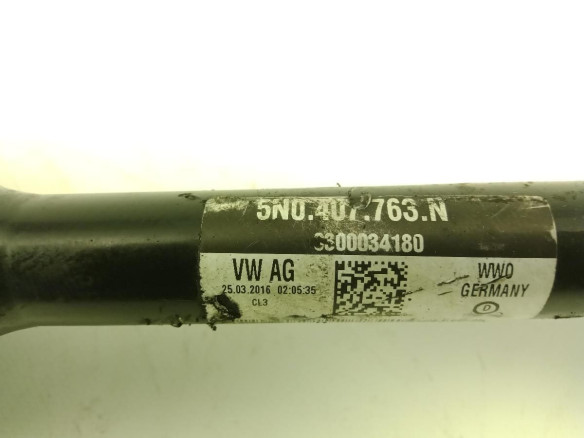 5N0407763N PALIER DEL IZQ AUDI Q3 (8UB, 8UG) |Desguaces La Cabaña