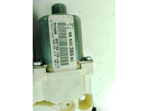 9222Q4, 9663036580 ELEVALUNAS PUERTA LAT DEL DER PEUGEOT 407 (6D_)|Desguaces La Cabaña