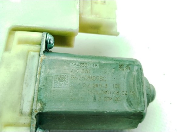 9826076380, 9675288980 ELEVALUNAS PUERTA LAT DEL IZQ CITROEN C4 Picasso II|Desguaces La Cabaña