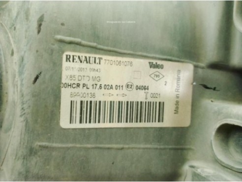 260100822R, 7701061076 FARO DERECHO RENAULT CLIO III (BR0/1, CR0/1)|Desguaces La Cabaña
