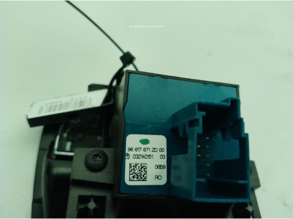 470705, 96617671ZD INTERRUPTOR FRENO MANO ELECTRICO CITROEN C5 III (RD_)|Desguaces La Cabaña