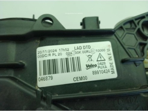 1616886180, 89910424 FARO DERECHO CITROEN C5 III (RD_)|Desguaces La Cabaña