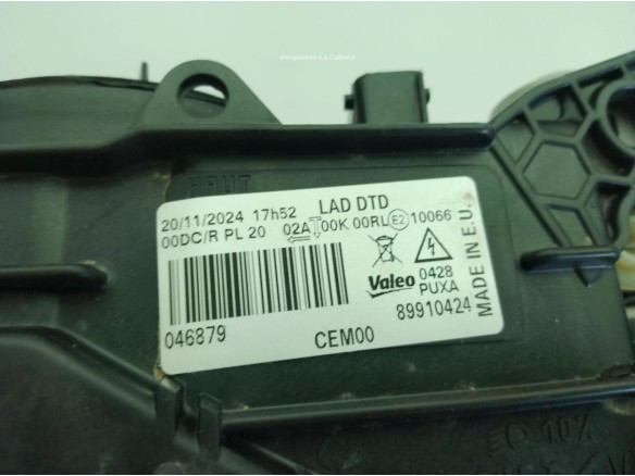1616886180, 89910424 FARO DERECHO CITROEN C5 III (RD_)|Desguaces La Cabaña