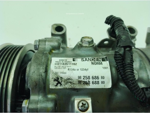 9825868680 COMPRESOR AA CITROEN C5 III (RD_)|Desguaces La Cabaña
