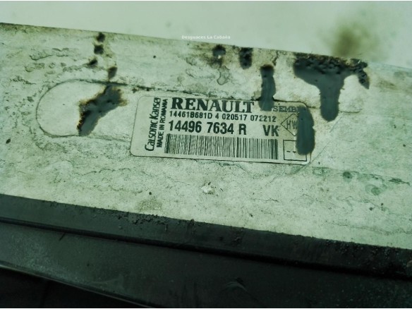 144967634R INTERCOOLER DACIA DUSTER|Desguaces La Cabaña