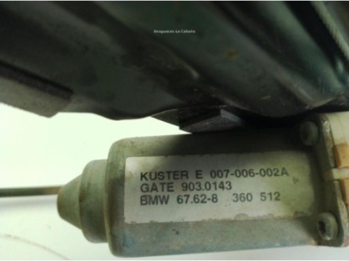 51348159833, 67628360512 ELEVALUNAS PUERTA LAT TRA IZQ BMW 5 (E39)|Desguaces La Cabaña