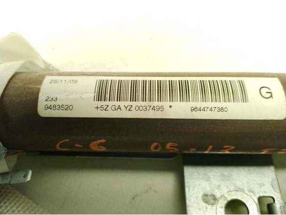 AIRBAG CORTINA IZQ CITROEN C6 (TD_)|Desguaces La Cabaña