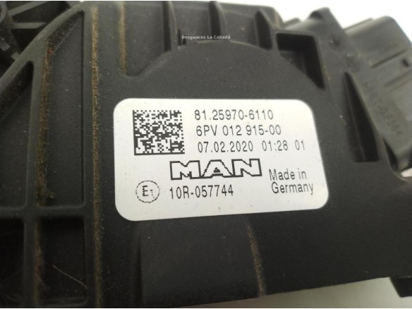 81259706110 PEDAL ACELERADOR MAN TGX II|Desguaces La Cabaña