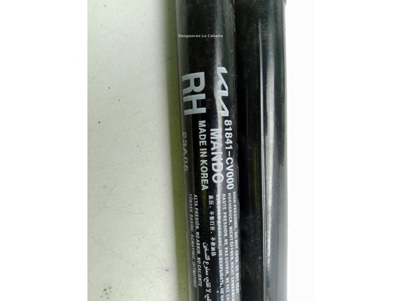 81841CV000 AMORTIGUADOR PORTON / TAPA MALETA KIA EV6 (CV)|Desguaces La Cabaña