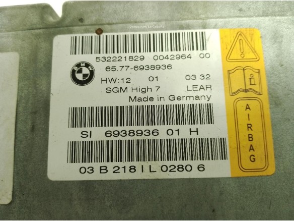65776938936 CENTRALITA MOTOR BMW 5 (E60)|Desguaces La Cabaña