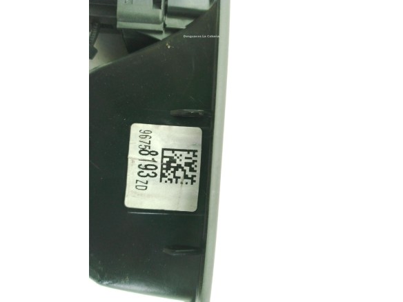 96758193ZD MANDO ELEVALUNAS PUERTA LAT DEL IZQ PEUGEOT 208|Desguaces La Cabaña