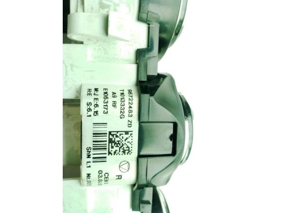 96722483ZD MANDO CALEFACCION PEUGEOT 208|Desguaces La Cabaña