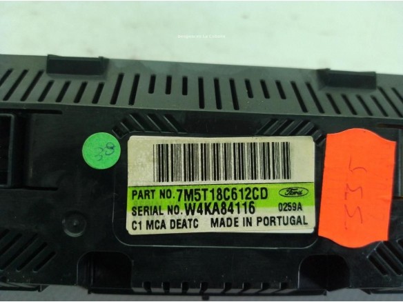 1548102, 7M5T18C612CD MANDO CLIMA FORD KUGA I|Desguaces La Cabaña