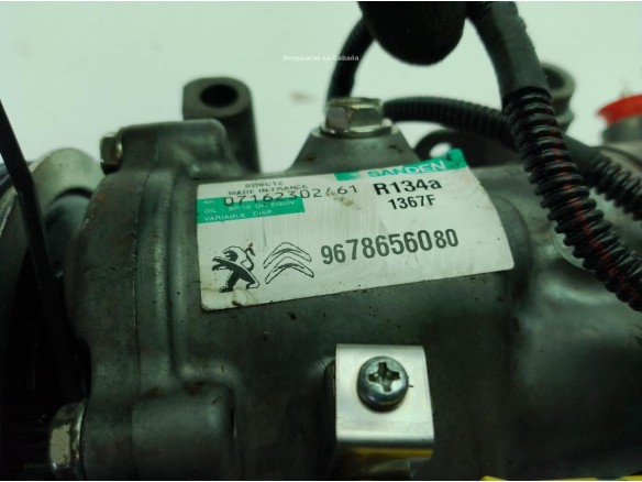 9822826880 COMPRESOR AA PEUGEOT 207 (WA_, WC_)|Desguaces La Cabaña
