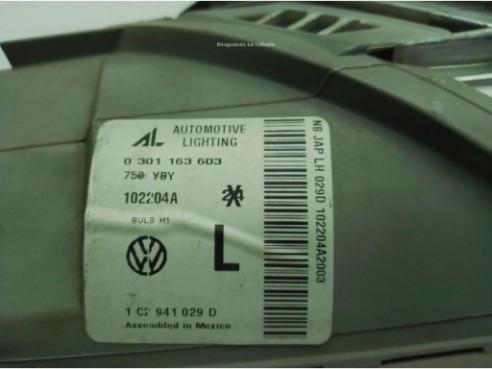 1C0941029J, 1C2941029D FARO IZQUIERDO VW NEW BEETLE (9C1, 1C1)|Desguaces La Cabaña