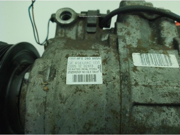 4F0260805AG COMPRESOR AA AUDI A6 (4F2, C6)|Desguaces La Cabaña