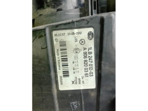 A9068200361 FARO IZQUIERDO MERCEDES BENZ SPRINTER 3,5-t Autobús (906)|Desguaces La Cabaña