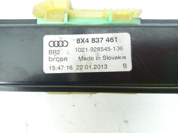 8X4837461 ELEVALUNAS PUERTA LAT DEL IZQ AUDI A1 Sportback (8XA, 8XF) |Desguaces La Cabaña