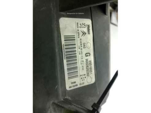 6208K6 FARO IZQUIERDO CITROEN BERLINGO Furgón (B9)|Desguaces La Cabaña