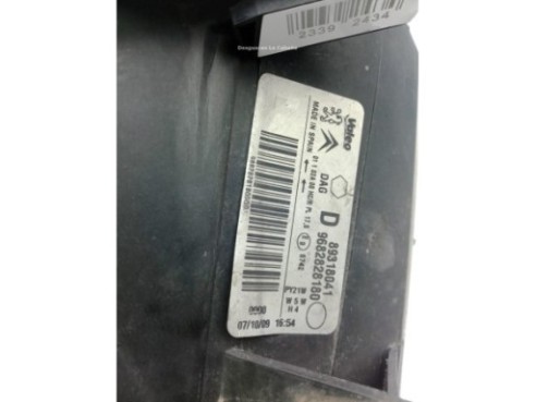 6206K6 FARO DERECHO CITROEN BERLINGO Furgón (B9)|Desguaces La Cabaña
