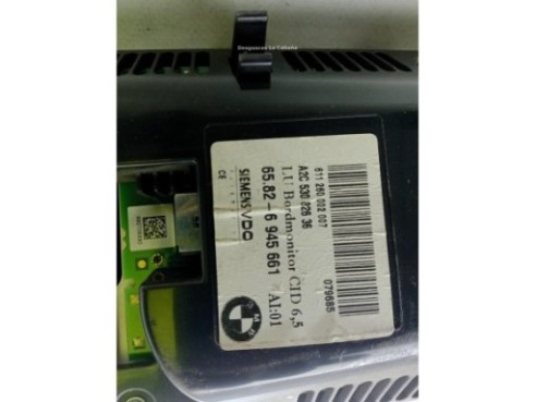 65829193758 PANTALLA MULTIMEDIA BMW 5 (E60)|Desguaces La Cabaña