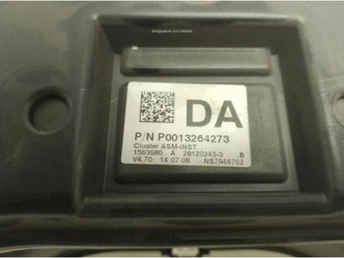 P0013264273DA, CUADRO INSTRUMENTOS OPEL CORSA D (S07)|Desguaces La Cabaña
