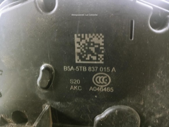 5TB837015A CERRADURA PUERTA LAT DEL IZQ MAN TGE Furgon|Desguaces La Cabaña