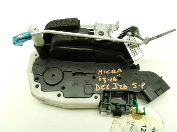 CERRADURA PUERTA LAT DEL IZQ NISSAN MICRA IV (K13)|Desguaces La Cabaña