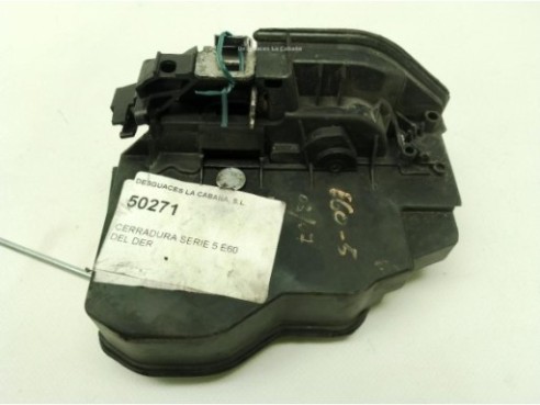 CERRADURA PUERTA LAT DEL DER BMW 5 (E60)|Desguaces La Cabaña