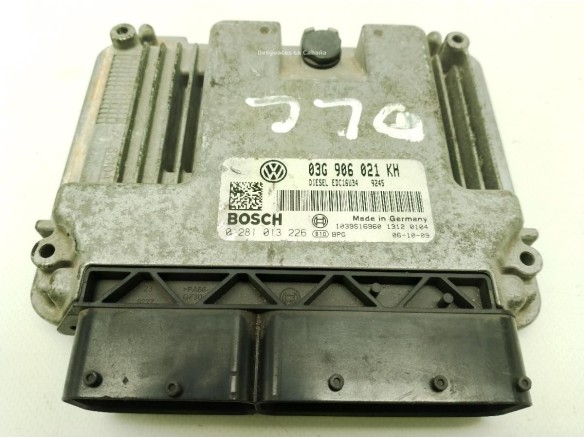 03G906021, CENTRALITA MOTOR VW GOLF V (1K1)|Desguaces La Cabaña