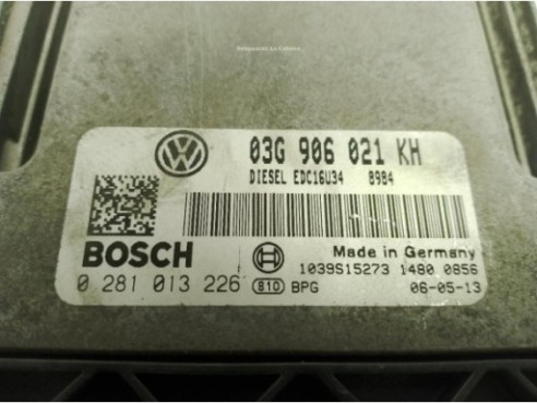 03G906021, CENTRALITA MOTOR VW GOLF V (1K1)|Desguaces La Cabaña