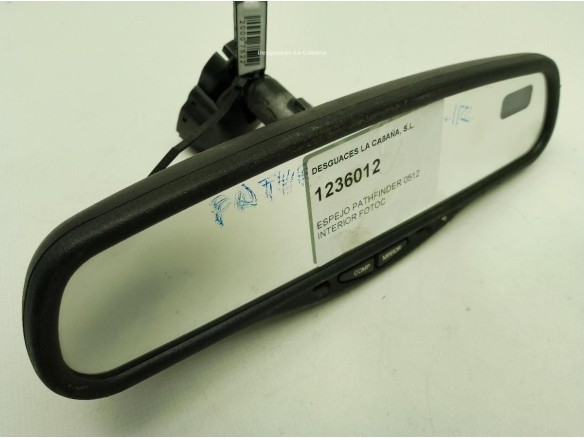 ESPEJO INTERIOR NISSAN PATHFINDER III (R51)|Desguaces La Cabaña