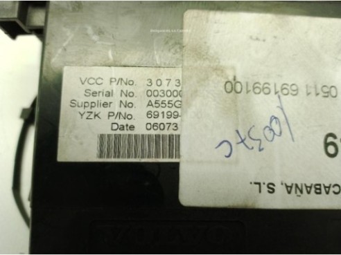 69199100, DISPLAY VOLVO C30 (533)|Desguaces La Cabaña