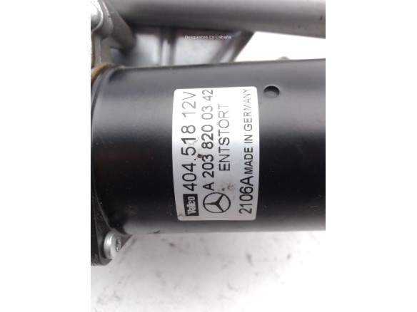 A2038200342 MOTOR LIMPIAPARABRISAS DEL MERCEDES BENZ CLK (C209) |Desguaces La Cabaña