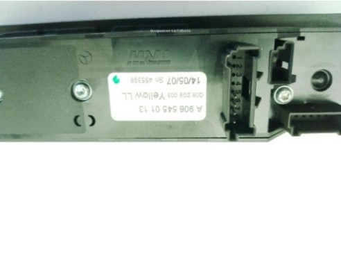 A9065450113 MANDO ELEVALUNAS PUERTA LAT DEL IZQ MERCEDES BENZ SPRINTER 3,5-t Furgón (906)|Desguaces La Cabaña