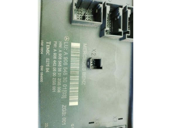 A9065453001 CENTRALITA MULTIFUNCION MERCEDES BENZ SPRINTER 3,5-t Furgón (906)|Desguaces La Cabaña