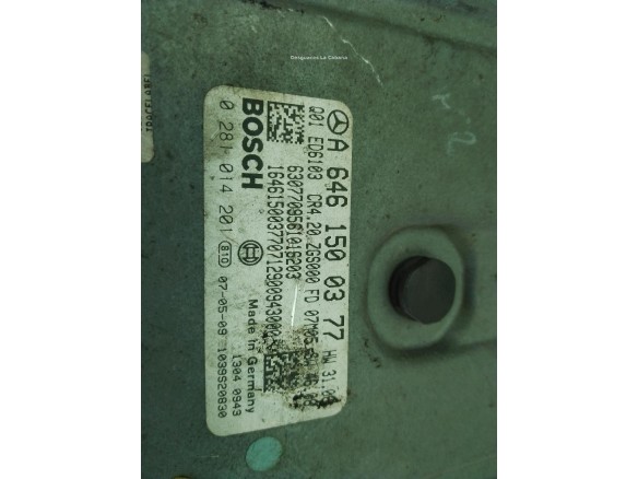 A6461500377 CENTRALITA MOTOR MERCEDES BENZ SPRINTER 3,5-t Furgón (906)|Desguaces La Cabaña