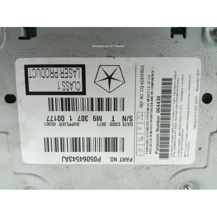 P05064543AJ MODULO ELECTRONICO 1 FIAT FREEMONT (345_) |Desguaces La Cabaña