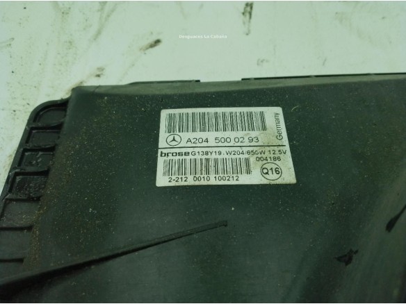 A2049066802 ELECTROVENTILADOR MERCEDES BENZ CLASE B (W246, W242)|Desguaces La Cabaña