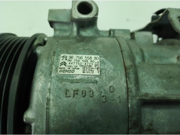 9675655880 COMPRESOR AA CITROEN C4 Grand Picasso II|Desguaces La Cabaña