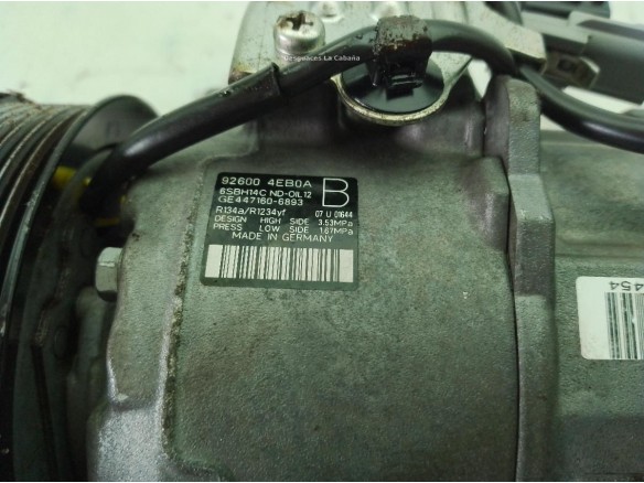 926004EB0A COMPRESOR AA RENAULT TALISMAN (L2M_)|Desguaces La Cabaña
