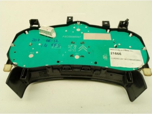 9662903880, CUADRO INSTRUMENTOS PEUGEOT 207 (WA_, WC_)|Desguaces La Cabaña