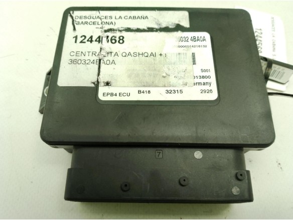 360324BA0A CENTRALITA MULTIFUNCION NISSAN QASHQAI II Todo terreno, cerrada (J11, J11_)|Desguaces La Cabaña