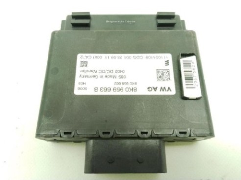 8K0959663, CENTRALITA MOTOR AUDI A4 (8K2, B8)|Desguaces La Cabaña