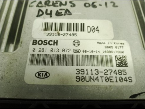 3911327485 CENTRALITA MOTOR KIA CARENS III Limusina (UN)|Desguaces La Cabaña