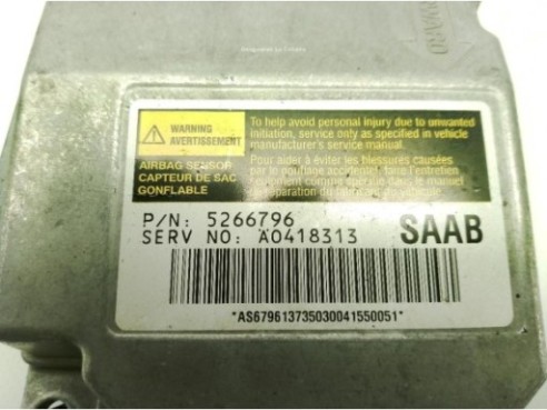 5266796, CENTRALITA AIRBAG SAAB 9-5 (YS3E)|Desguaces La Cabaña