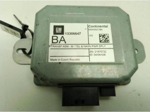 13306647, CENTRALITA AIRBAG OPEL CORSA D (S07)|Desguaces La Cabaña