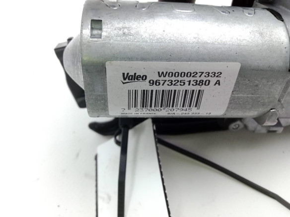 9673251380A MOTOR LIMPIAPARABRISAS TRA PEUGEOT 208 |Desguaces La Cabaña